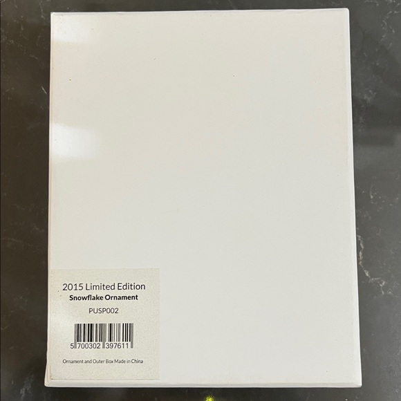 Pandora 2015 Limited Edition Snowflake Ornament NIB - Picture 4 of 6